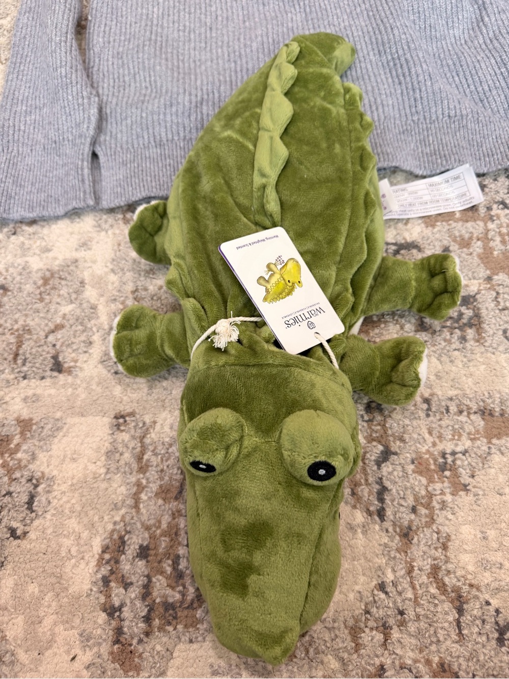 Alligator Warmies - Picture 3 of 6